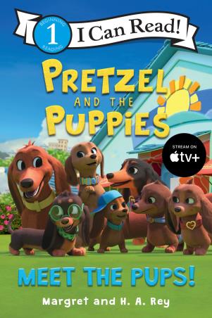 Book cover number 1 for Pretzel And The Puppies : Meet The Pups! (I Can Read Level 1) written by Margret Rey published by ‎Clarion Books