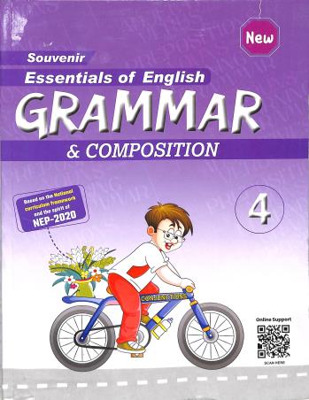 Book cover number 1 for Essentials Of English Grammar & Composition 4 (NEP 2020) written by Sunita Kapoor published by Souvenir Publishers Pvt. Ltd.