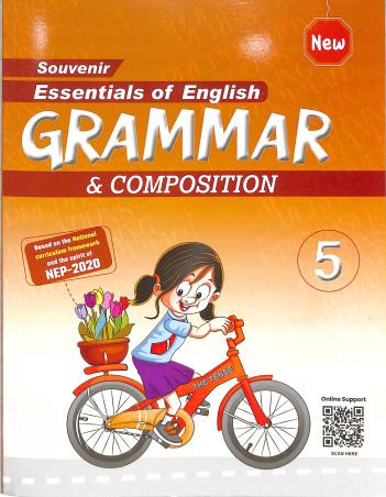 Book cover number 1 for Essentials Of English Grammar & Composition 5 (NEP 2020) written by Sunita Kapoor published by Souvenir Publishers Pvt. Ltd.