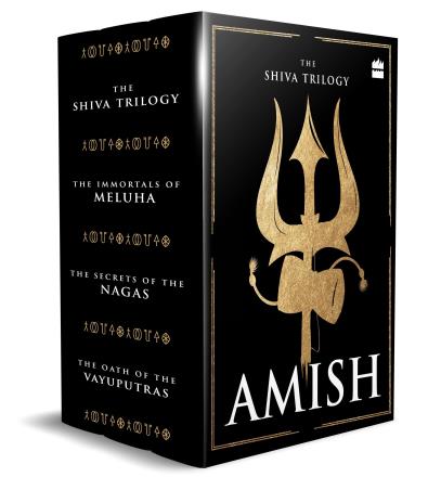 Book cover number 1 for The Shiva Trilogy (Set Of 3 Books) written by Amish Tripathi published by Harper Collins Publishers