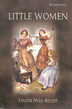 Book cover number 1 for Little Women written by Louisa May Alcott published by Woodpecker Publications