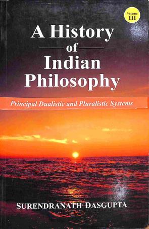 Book cover number 1 for A History Of Indian Philosophy Volume 3 written by Surendranath Dasgupta published by Motilal Banarsidass International