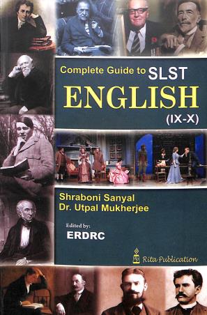 Book cover number 1 for Complete Guide To SLST English (9-10) written by Utpal Mukherjee, Shraboni Sanyal published by Rita Publication