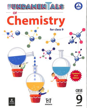 Book cover number 1 for Fundamentals Of Chemistry CBSE Class 9 written by Raman Preet Kaur published by Ananda Bharati Publishers