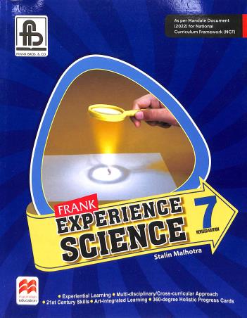 Book cover number 1 for Frank Experience Science 7 (NCF 2022) written by Stalin Malhotra published by Frank Bros. & Co.