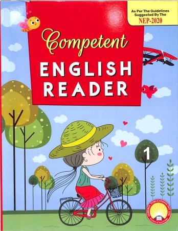 Book cover number 1 for Gurukul Competent English Reader 1 (NEP 2020) written by Rachna Rohatgi published by Gurukul Publications (P) Ltd.