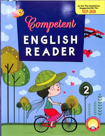 Book cover number 1 for Gurukul Competent English Reader 2 (NEP 2020) written by Rachna Rohatgi published by Gurukul Publications (P) Ltd.