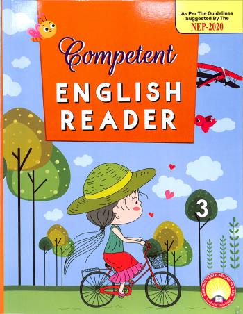 Book cover number 1 for Gurukul Competent English Reader 3 (NEP 2020) written by Rachna Rohatgi published by Gurukul Publications (P) Ltd.