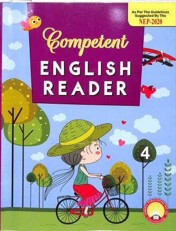 Book cover number 1 for Gurukul Competent English Reader 4 (NEP 2020) written by Rachna Rohatgi published by Gurukul Publications (P) Ltd.