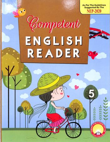 Book cover number 1 for Gurukul Competent English Reader 5 (NEP 2020) written by Rachna Rohatgi published by Gurukul Publications (P) Ltd.