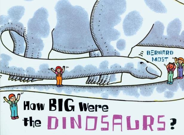 Book cover number 1 for How Big Were The Dinosaurs? written by Bernard Most published by Houghton Mifflin Harcourt Publishing Company