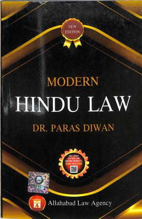 Book cover number 1 for Modern Hindu Law written by Paras Diwan published by Allahabad Law Agency