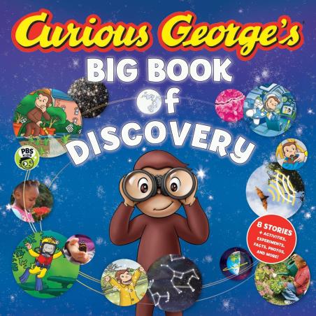 Book cover number 1 for Curious George's Big Book Of Discovery written by H. A. Rey published by ‎Clarion Books