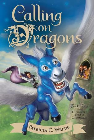 Book cover number 1 for Calling On Dragons written by Patricia C. Wrede published by Houghton Mifflin Harcourt Publishing Company