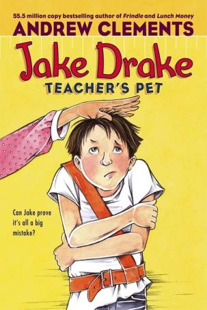Book cover number 1 for Jake Drake Teacher's Pet written by Andrew Clements published by Simon & Schuster