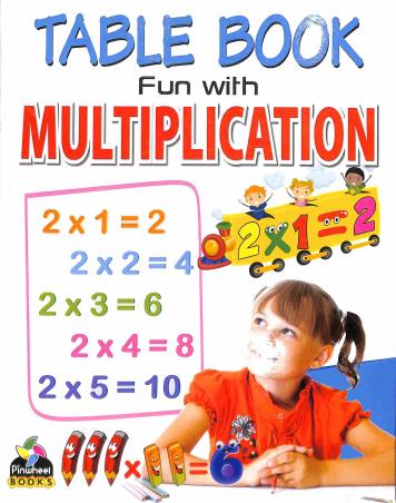 Book cover number 1 for Table Book Fun With Multiplication written by NA published by Pinwheel Publications