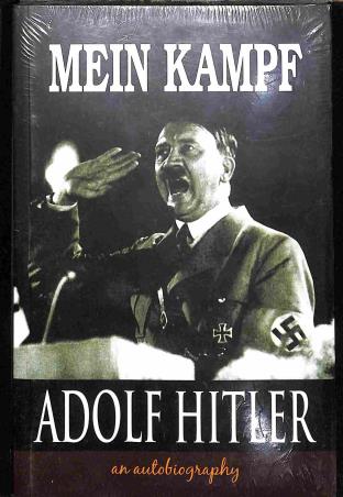 Book cover number 1 for Mein Kampf - Adolf Hitler An Autobiography written by Adolf Hitler published by Lexicon Books