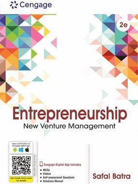 Book cover number 1 for Entrepreneurship : New Venture Management written by Safal Batra published by Cengage Learning India Private Limited