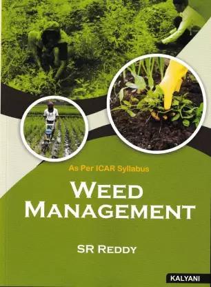 Book cover number 1 for Weed Management written by S. R. Reddy published by Kalyani Publishers