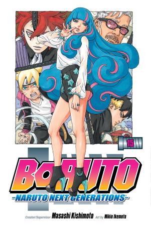Book cover number 1 for Boruto : Naruto Next Generations 15 written by Masashi Kishimoto published by Viz Media