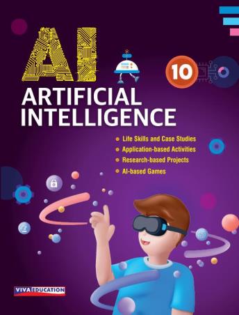 Book cover number 1 for Artificial Intelligence 10 written by Ashok Arora published by Viva Education