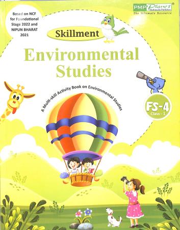 Book cover number 1 for Skillment Environmental Studies (FS- 4) Class 1 NCF 2022 written by NA published by PM Publishers Pvt. Ltd.