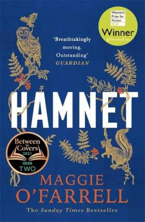 Book cover number 1 for Hamnet written by Maggie O'Farrell published by Tinder Press