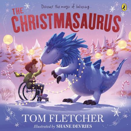 Book cover number 1 for The Christmasaurus written by Tom Fletcher published by Puffin