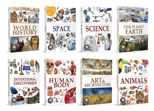 Book cover number 2 for Knowledge Encyclopedia (Set Of 8 Books) written by NA published by Wonder House