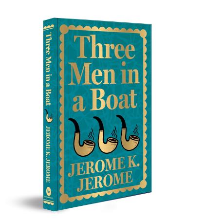 Book cover number 1 for Three Men In A Boat written by Jerome K. Jerome published by Fingerprint Publishing