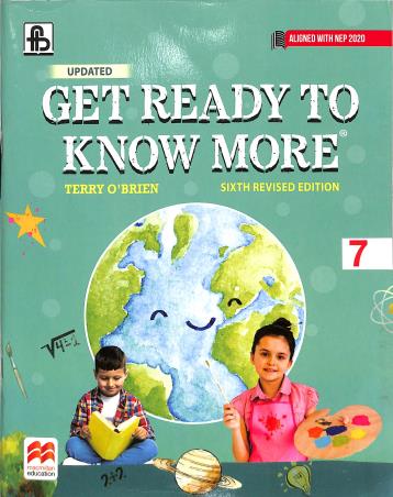 Book cover number 1 for Get Ready To Know More 7 (NEP 2020) written by Terry O'Brien published by Frank Bros. & Co.