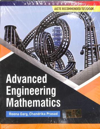 Book cover number 1 for Advanced Engineering Mathematics written by Reena Garg, Chandrika Prasad published by Khanna Book Publishing Co. (P) Ltd.