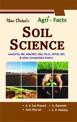 Book cover number 1 for Soil Science written by S. V. Sai Prasad, A. Ramesh, Jeev Raj Jat, C. P. Patidar published by New Vishal Publications