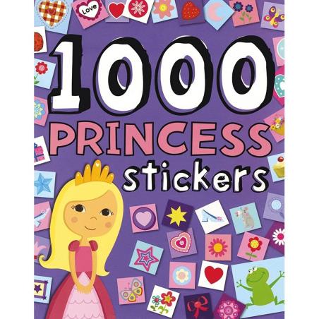 Book cover number 1 for 1000 Princess Stickers written by NA published by Parragon