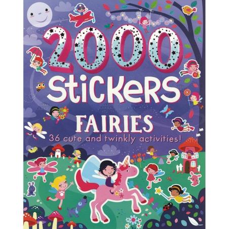 Book cover number 1 for 2000 Stickers Fairies written by NA published by Parragon