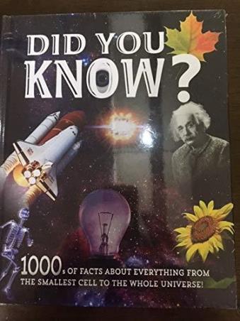 Book cover number 1 for Did You Know? written by NA published by Parragon