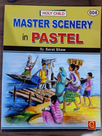 Book cover number 1 for Holy Child Master Scenery In Pastel 004 written by Sarat Shaw published by Holy Child Publication