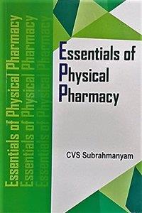 Book cover number 1 for Essentials Of Physical Pharmacy written by C. V. S. Subrahmanyam published by Vallabh Prakashan