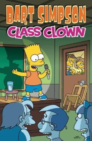 Book cover number 1 for Bart Simpson Class Clown written by Matt Groening published by Titan Books