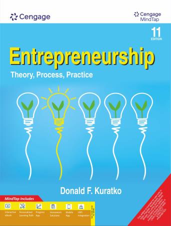 Book cover number 1 for Entrepreneurship : Theory, Process, Practice written by Donald F. Kuratko published by Cengage Learning India Private Limited
