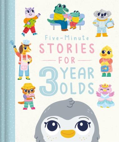 Book cover number 1 for Five-Minute Stories For 3 Year Olds written by NA published by Parragon