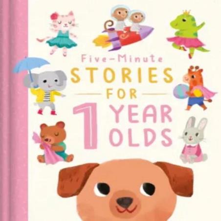 Book cover number 1 for Five Minute Stories For 1 Year Olds written by NA published by Parragon