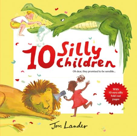 Book cover number 1 for 10 Silly Children written by Jon Lander published by Pavilion