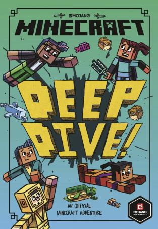 Book cover number 1 for Minecraft : Deep Dive written by Nick Eliopulos published by Egmont