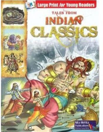 Book cover number 1 for Tales From Indian Classics written by Divya Jain published by Nita Mehta Publications