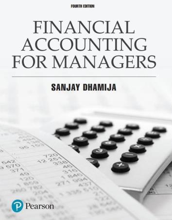Book cover number 1 for Financial Accounting For Managers written by Sanjay Dhamija published by Pearson Education