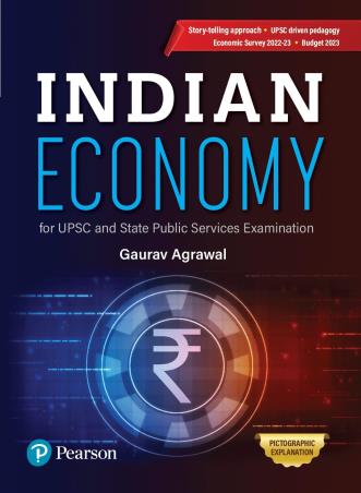 Book cover number 1 for Indian Economy written by Gaurav Agrawal published by Pearson Education