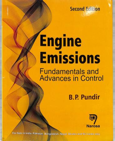 Book cover number 1 for Engine Emissions : Fundamentals And Advances In Control written by B. P. Pundir published by Narosa Publishing House