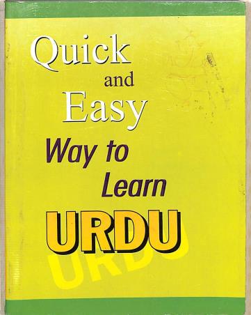 Book cover number 1 for Quick And Easy Way To Learn Urdu written by NA published by Qualis Books