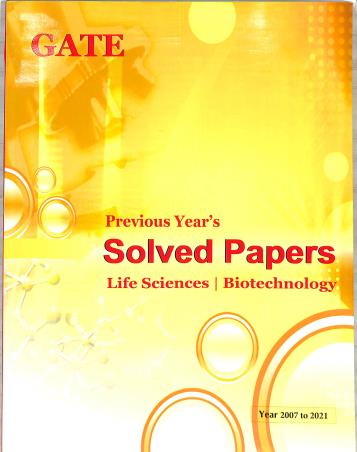 Book cover number 1 for GATE Previous Year's Solved Papers : Life Science, Biotechnology Year (2007 To 2021) written by NA published by Pathfinder Publication